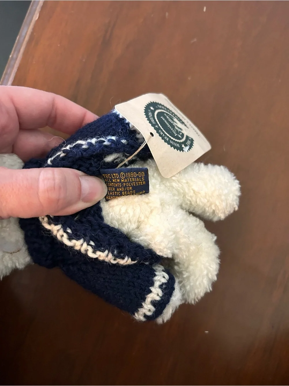 Boyds‎ Bear Freezy T. Frostman In Snowman Sweater 6